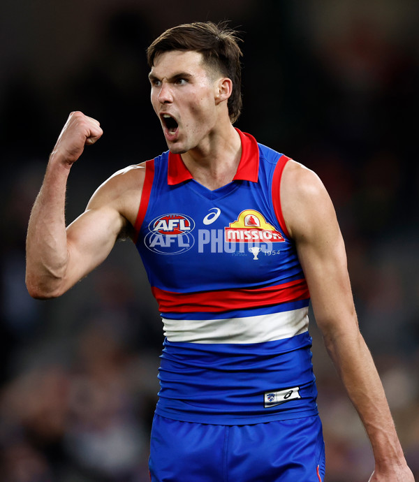 AFL 2024 Round 21 - Footscray v Melbourne - A-52457707