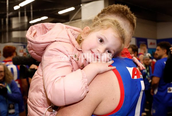 AFL 2024 Round 21 - Footscray v Melbourne - A-52457774