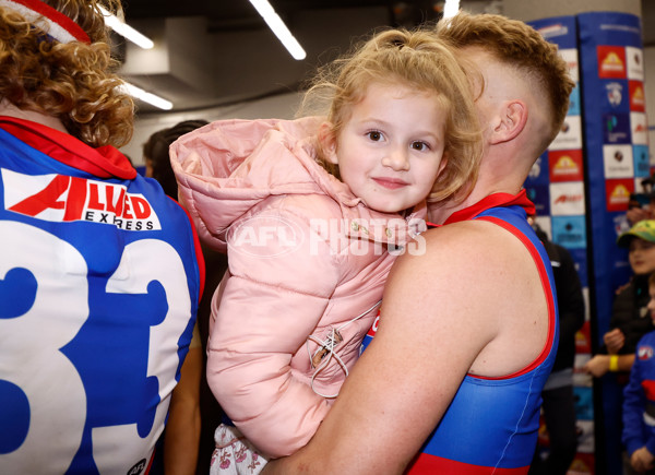 AFL 2024 Round 21 - Footscray v Melbourne - A-52457781