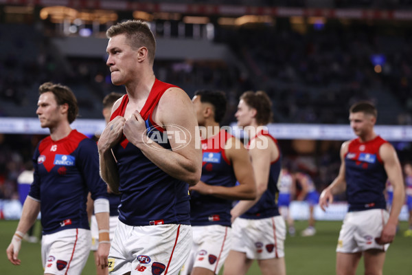 AFL 2024 Round 21 - Footscray v Melbourne - A-52459406