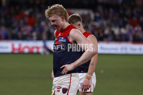 AFL 2024 Round 21 - Footscray v Melbourne - A-52459409