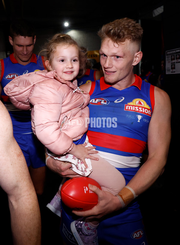 AFL 2024 Round 21 - Footscray v Melbourne - A-52459447