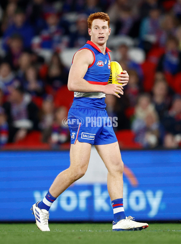 AFL 2024 Round 21 - Footscray v Melbourne - A-52459482