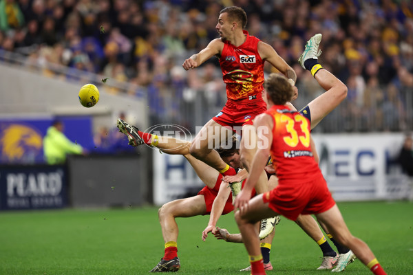 AFL 2024 Round 21 - West Coast v Gold Coast - A-52459493