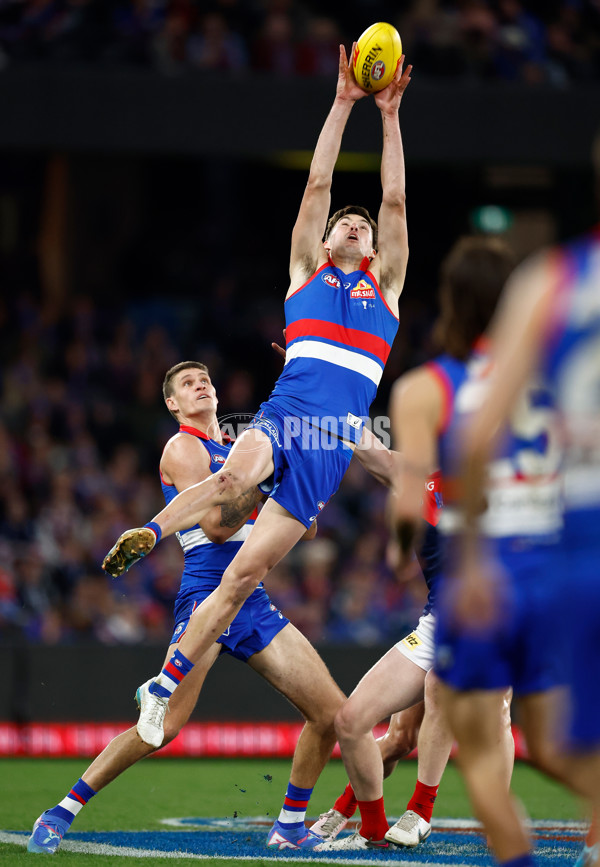 AFL 2024 Round 21 - Footscray v Melbourne - A-52459497