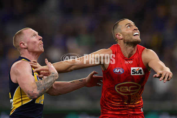 AFL 2024 Round 21 - West Coast v Gold Coast - A-52460562