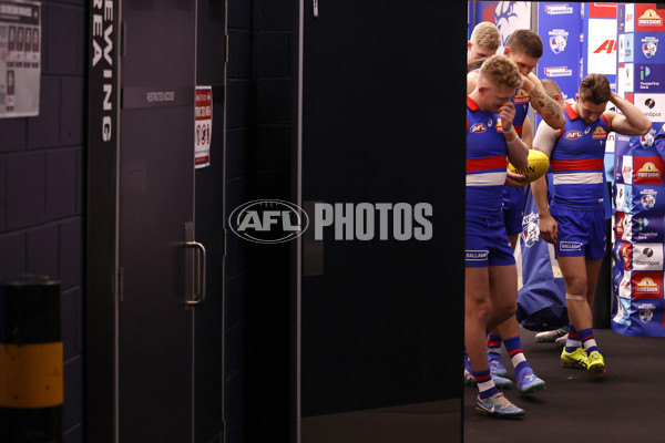 AFL 2024 Round 21 - Footscray v Melbourne - A-52462093