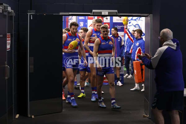 AFL 2024 Round 21 - Footscray v Melbourne - A-52462097