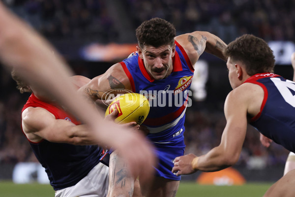 AFL 2024 Round 21 - Footscray v Melbourne - A-52462773