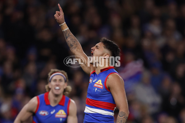 AFL 2024 Round 21 - Footscray v Melbourne - A-52462774