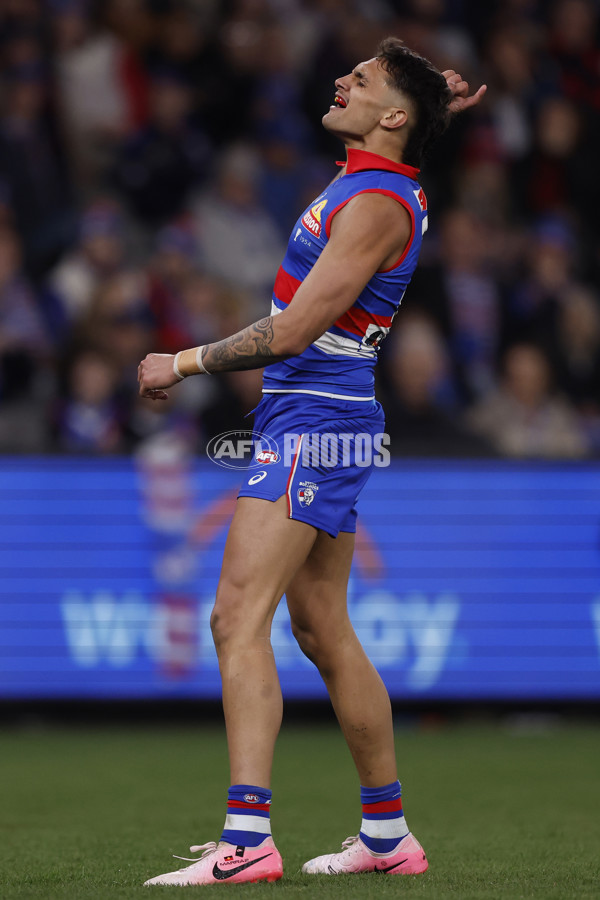 AFL 2024 Round 21 - Footscray v Melbourne - A-52462776