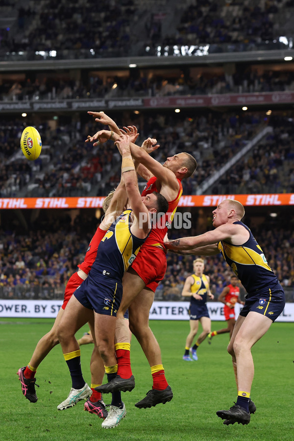 AFL 2024 Round 21 - West Coast v Gold Coast - A-52464687