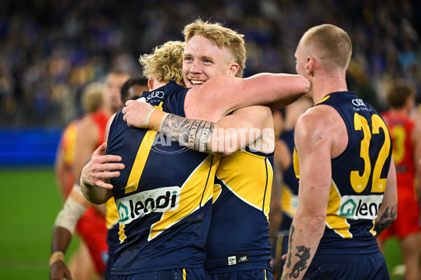 AFL 2024 Round 21 - West Coast v Gold Coast - A-52464689