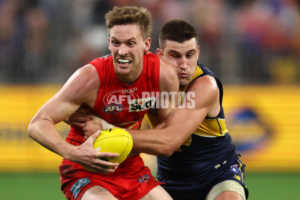 AFL 2024 Round 21 - West Coast v Gold Coast - A-52465386