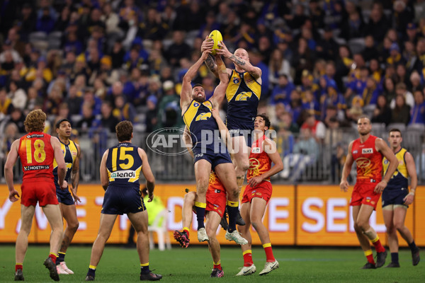 AFL 2024 Round 21 - West Coast v Gold Coast - A-52465458