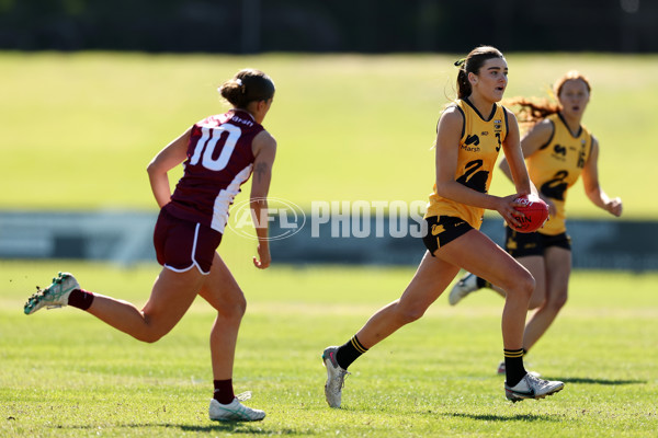 Marsh AFL National Championships U18 Girls 2024 - Western Australia v Queensland - A-52467680