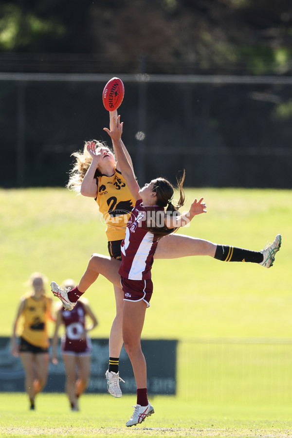 Marsh AFL National Championships U18 Girls 2024 - Western Australia v Queensland - A-52467761