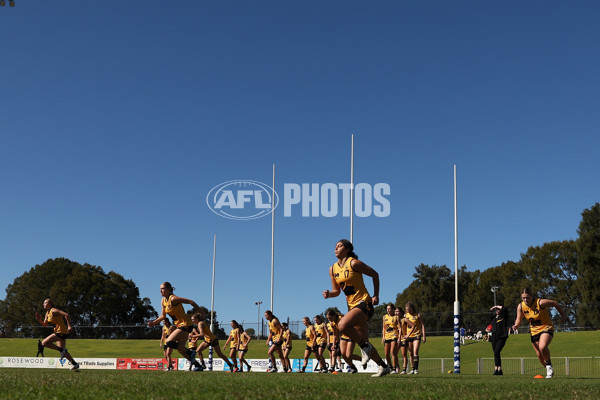 Marsh AFL National Championships U18 Girls 2024 - Western Australia v Queensland - A-52470013