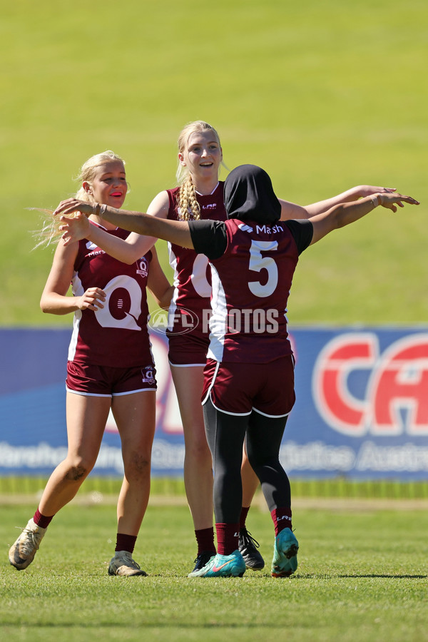 Marsh AFL National Championships U18 Girls 2024 - Western Australia v Queensland - A-52470057