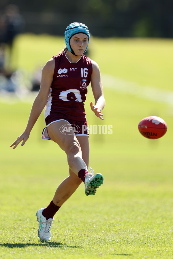 Marsh AFL National Championships U18 Girls 2024 - Western Australia v Queensland - A-52470086