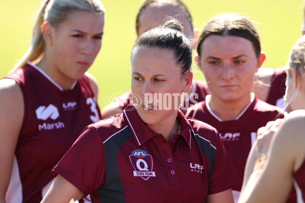 Marsh AFL National Championships U18 Girls 2024 - Western Australia v Queensland - A-52470622