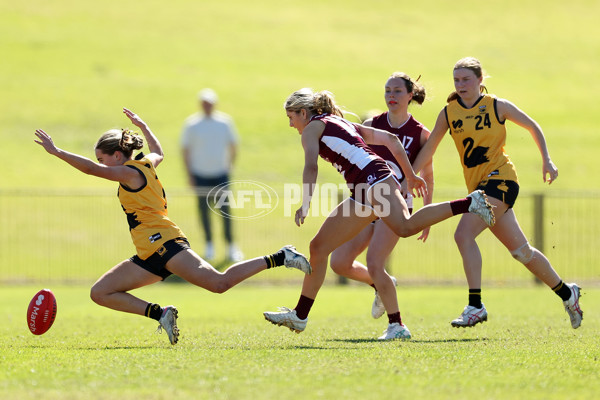 Marsh AFL National Championships U18 Girls 2024 - Western Australia v Queensland - A-52470647