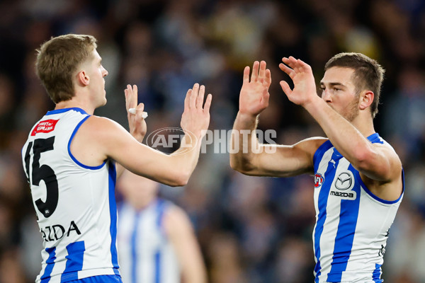 AFL 2024 Round 21 - North Melbourne v Richmond - A-52470674