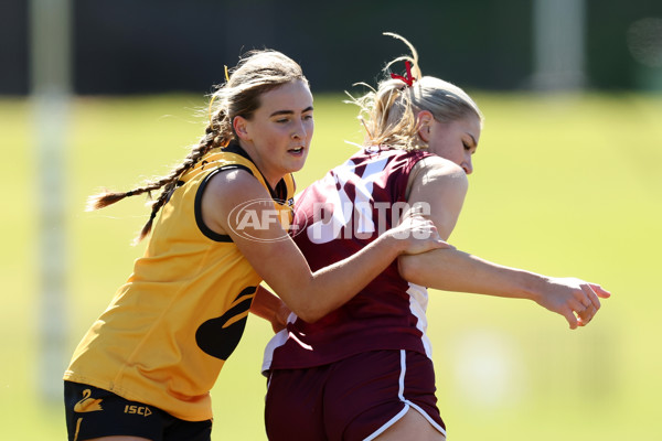 Marsh AFL National Championships U18 Girls 2024 - Western Australia v Queensland - A-52470699