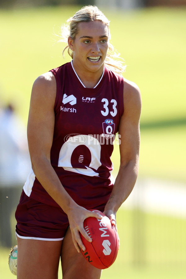 Marsh AFL National Championships U18 Girls 2024 - Western Australia v Queensland - A-52470704