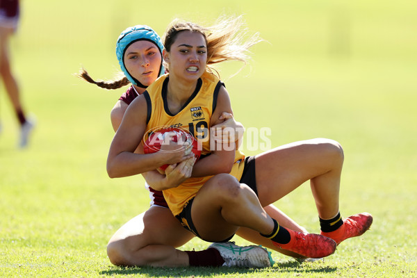 Marsh AFL National Championships U18 Girls 2024 - Western Australia v Queensland - A-52472543