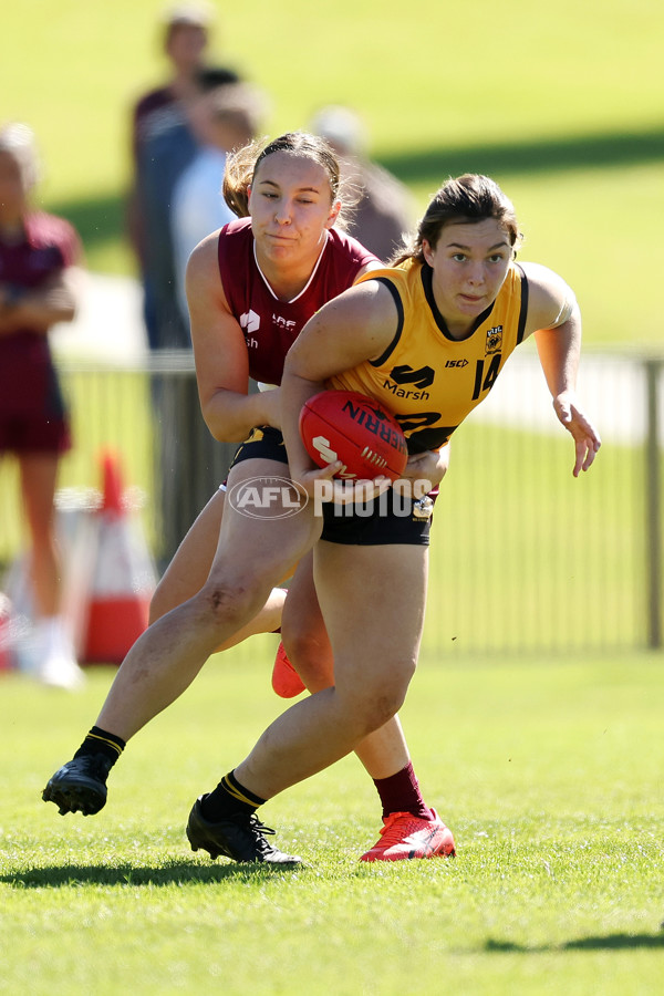 Marsh AFL National Championships U18 Girls 2024 - Western Australia v Queensland - A-52472571