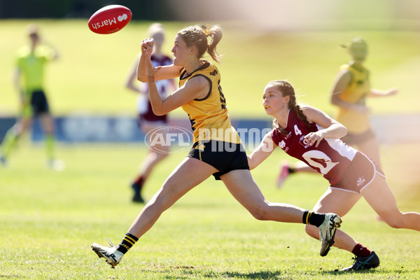 Marsh AFL National Championships U18 Girls 2024 - Western Australia v Queensland - A-52472573