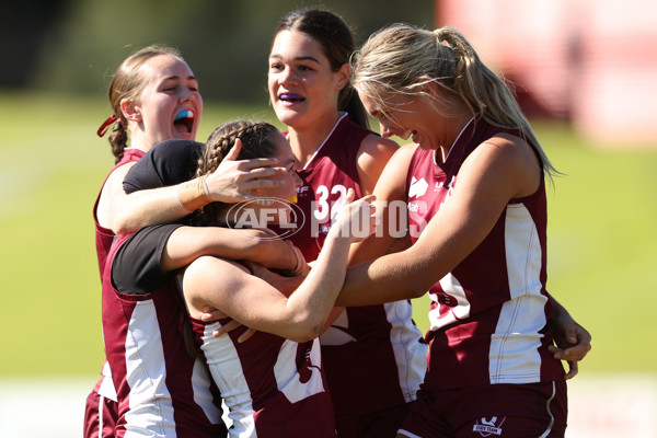 Marsh AFL National Championships U18 Girls 2024 - Western Australia v Queensland - A-52475555