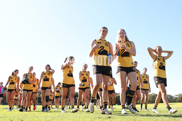 Marsh AFL National Championships U18 Girls 2024 - Western Australia v Queensland - A-52476158