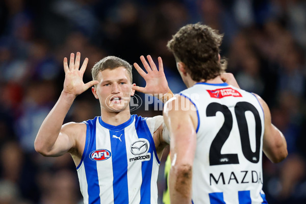 AFL 2024 Round 21 - North Melbourne v Richmond - A-52478193