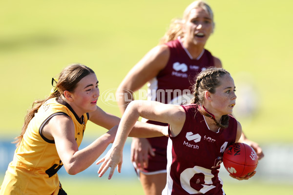 Marsh AFL National Championships U18 Girls 2024 - Western Australia v Queensland - A-52478569