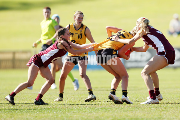 Marsh AFL National Championships U18 Girls 2024 - Western Australia v Queensland - A-52478587