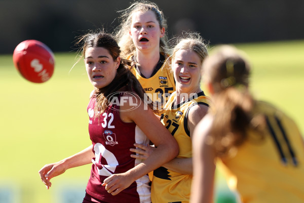 Marsh AFL National Championships U18 Girls 2024 - Western Australia v Queensland - A-52480730