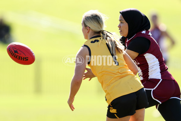 Marsh AFL National Championships U18 Girls 2024 - Western Australia v Queensland - A-52481537