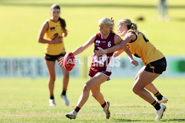 Marsh AFL National Championships U18 Girls 2024 - Western Australia v Queensland - A-52481570