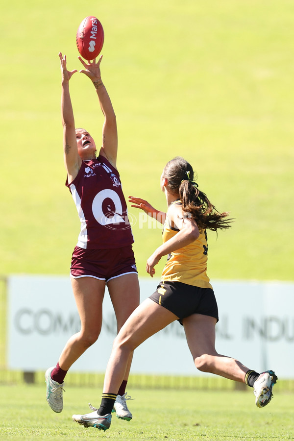 Marsh AFL National Championships U18 Girls 2024 - Western Australia v Queensland - A-52483052