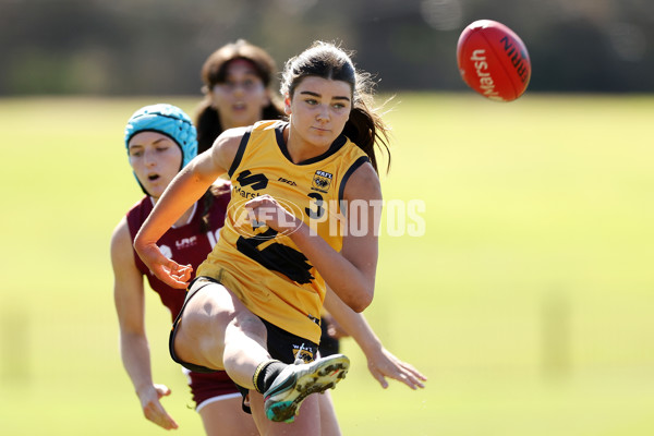 Marsh AFL National Championships U18 Girls 2024 - Western Australia v Queensland - A-52483057