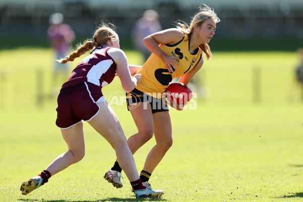 Marsh AFL National Championships U18 Girls 2024 - Western Australia v Queensland - A-52483076