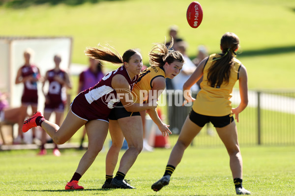 Marsh AFL National Championships U18 Girls 2024 - Western Australia v Queensland - A-52483102