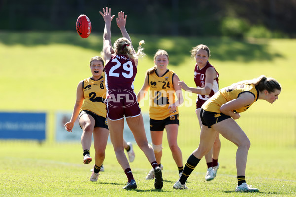 Marsh AFL National Championships U18 Girls 2024 - Western Australia v Queensland - A-52484247