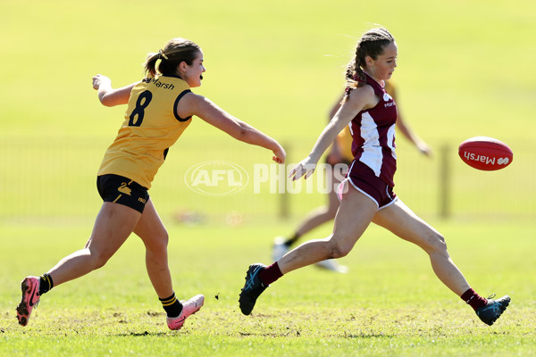 Marsh AFL National Championships U18 Girls 2024 - Western Australia v Queensland - A-52484258