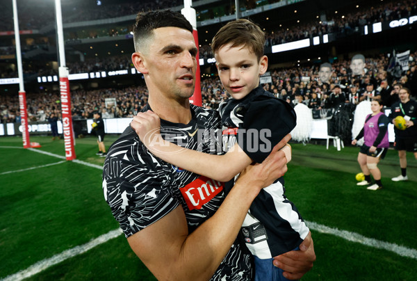 AFL 2024 Round 21 - Collingwood v Carlton - A-52487274