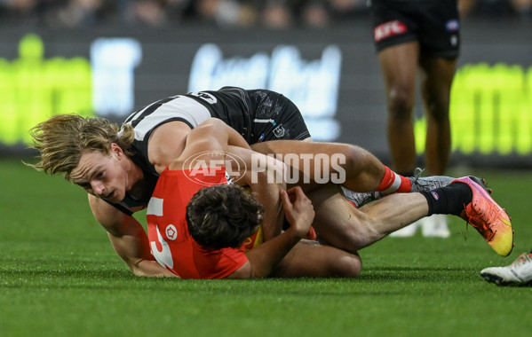 AFL 2024 Round 21 - Port Adelaide v Sydney - A-52488269