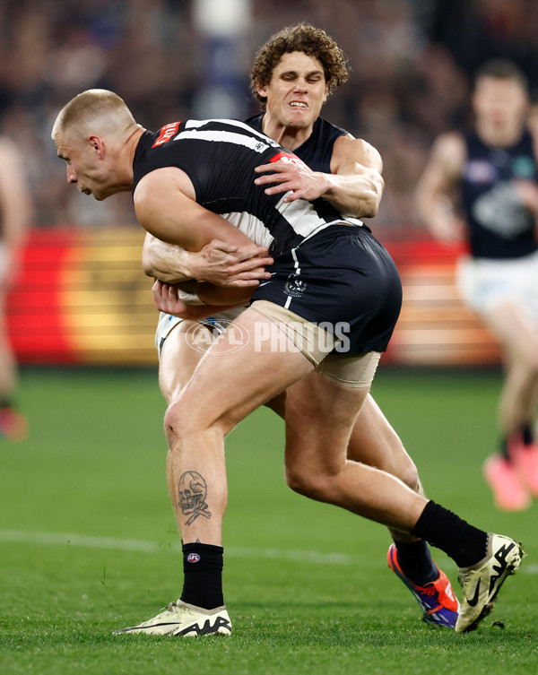 AFL 2024 Round 21 - Collingwood v Carlton - A-52490040