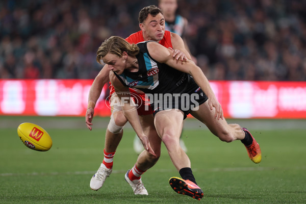 AFL 2024 Round 21 - Port Adelaide v Sydney - A-52491120